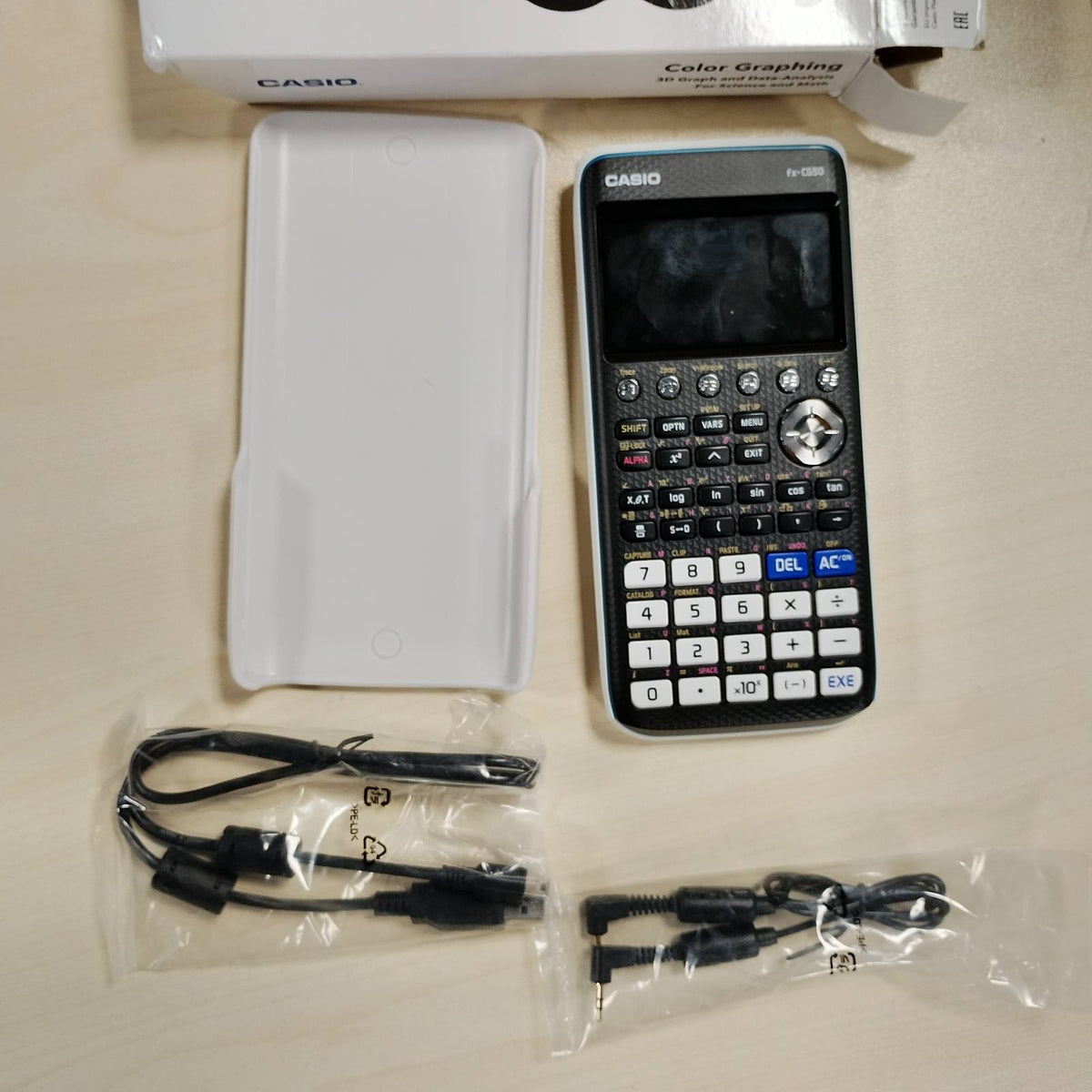 305075 - CASIO FX-CG50 - Kalkulator Grafik, Ekran me Ngjyra me Rezolucion të Lartë (Versioni BE)