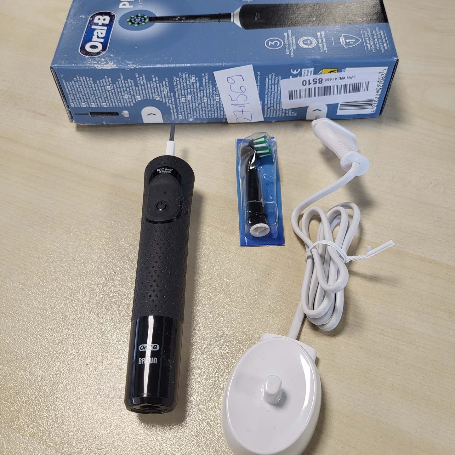 271569 - ORAL-B Furçë dhëmbësh elektrike e rikarikueshme Vitality Pro, e zezë, 1 kokë furçe