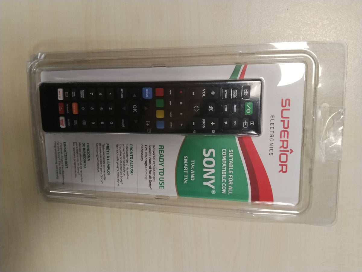 309235 - SONY Telekomandë universale për të gjitha televizorët, gati për përdorim, pa programim