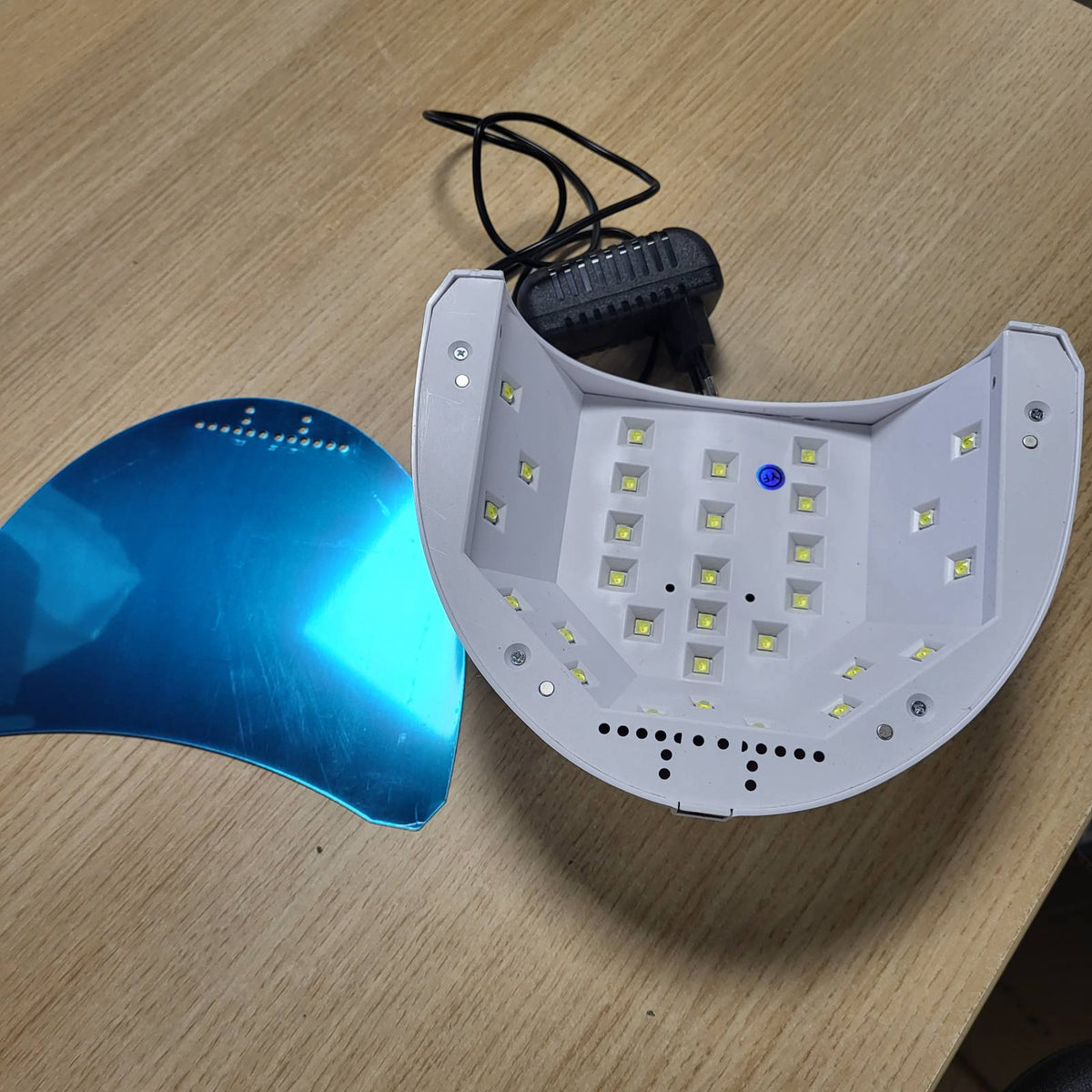 307939 - LLAMBË Thonjsh UV LED, tharëse thonjsh gjysmë e përhershme 48W për manikyr dhe pedikyr