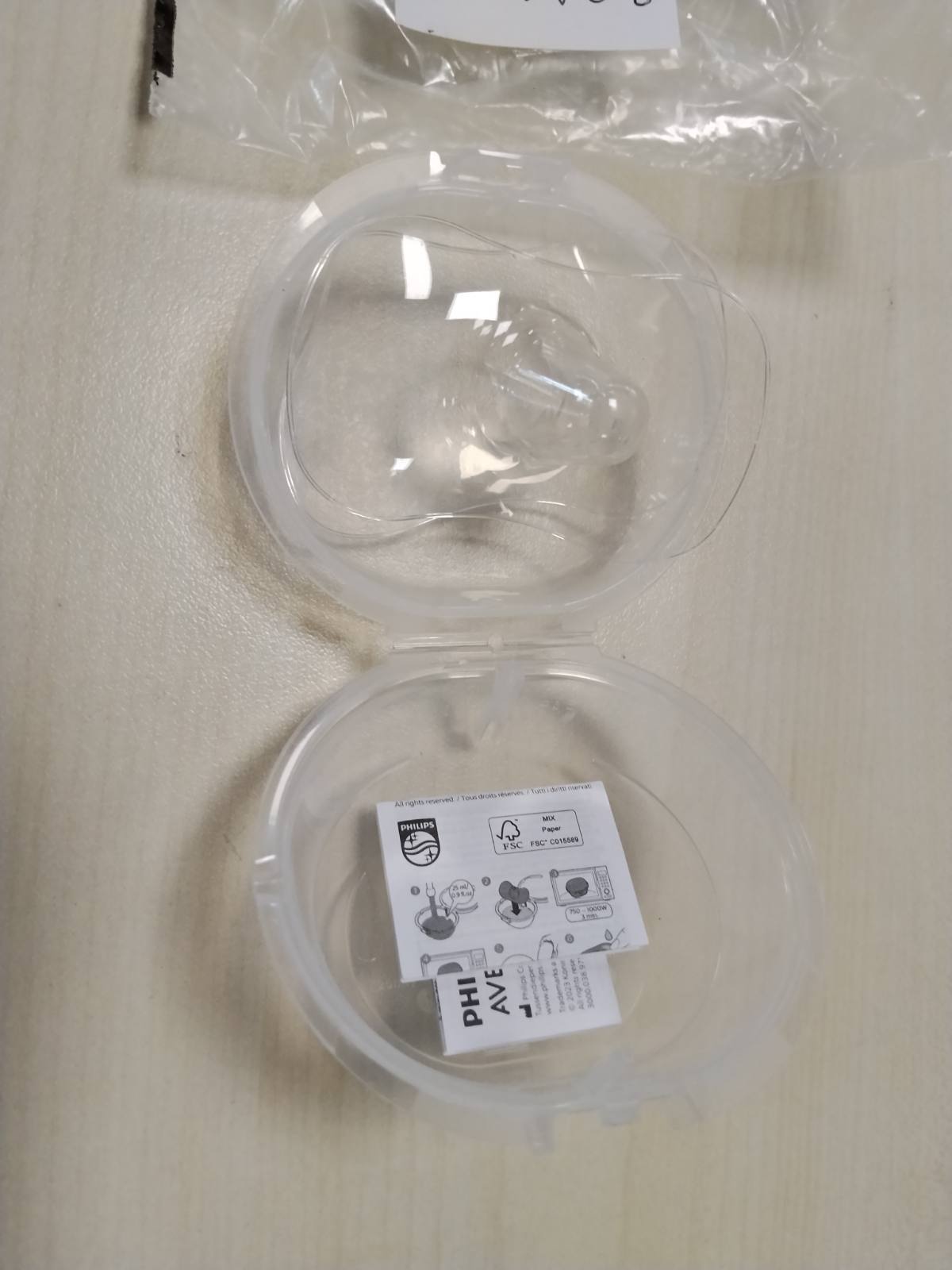 321662 - FURÇA me Lavatriçe Philips Avent (Modell SCF153/01)