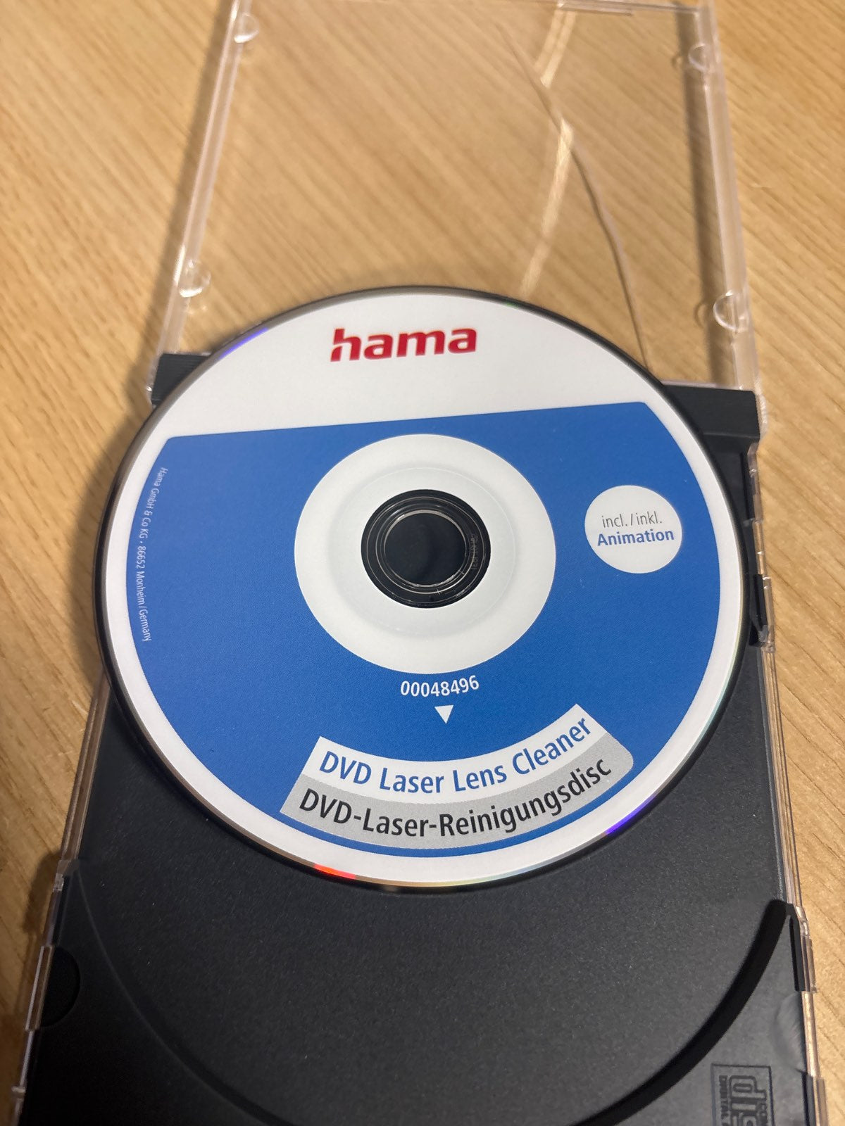 310332 - Disk pastrimi me lazer HAMA për DVD player-at