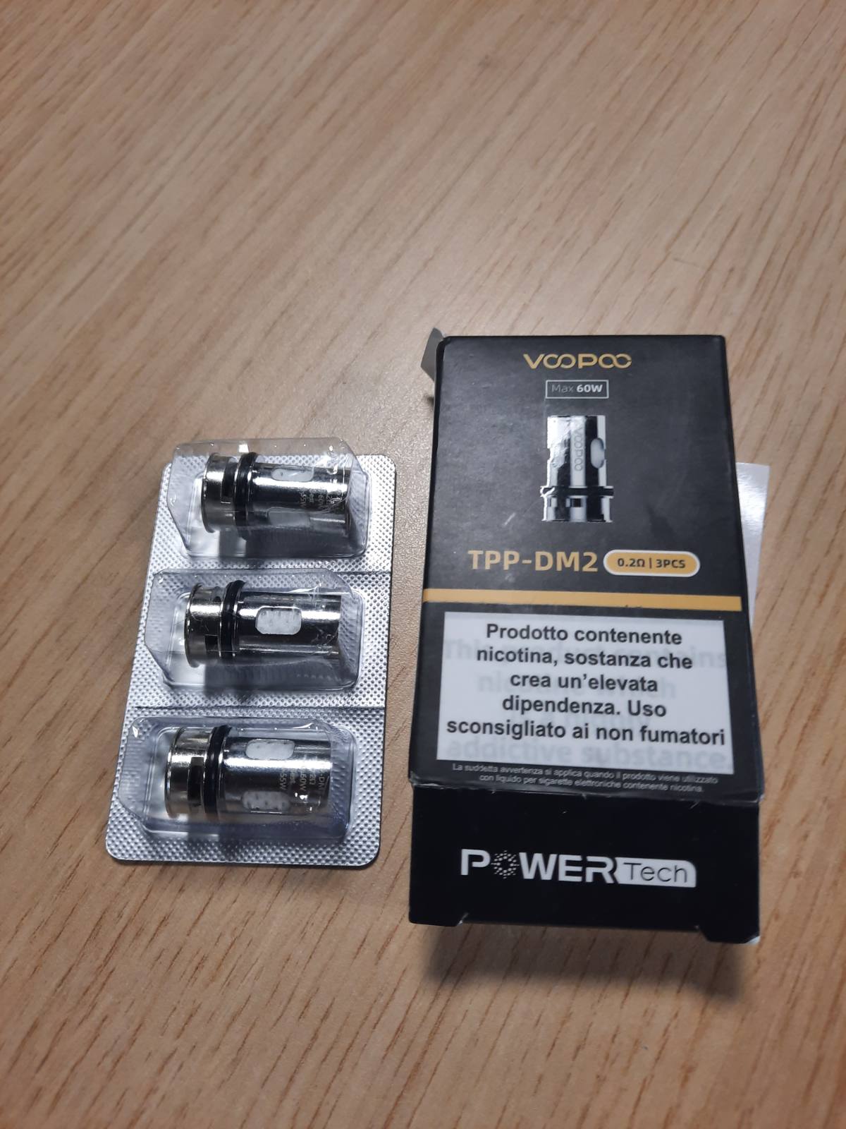 306649 - VOOPOO Bobina origjinale TPP DM1 0.15ohm / DM2 0.2ohm / DM3 0.15 ohm / DM4 0.3ohm për Drag 3 / Drag X Plus/Drag S Pro/Drag X Pro