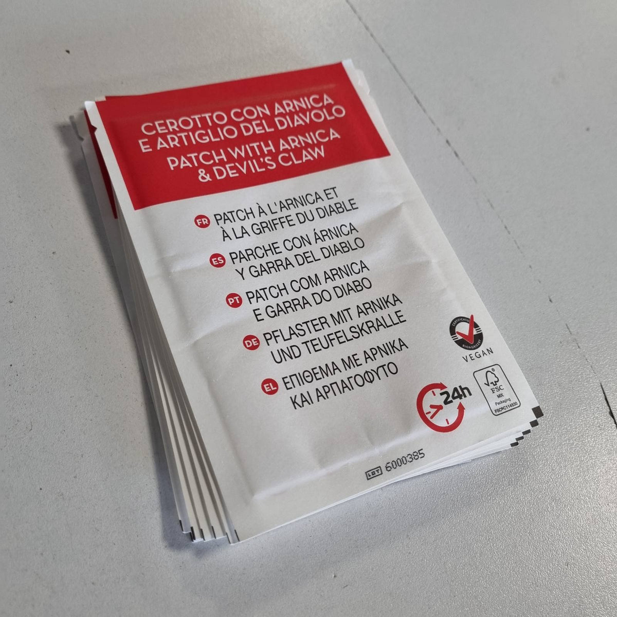 303513 - CURA FARMA CuraDol Fasha qetësuese dhimbjesh dhe anti-inflamatore me Kthetra djalli, Arnikë, Shelg dhe Kamfor, 7 copë