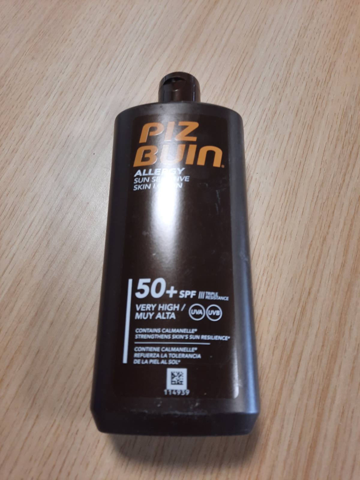 303287 - PIZ BUIN Qumësht Dielli për Trupin Allergy SPF 50+, 400 ml