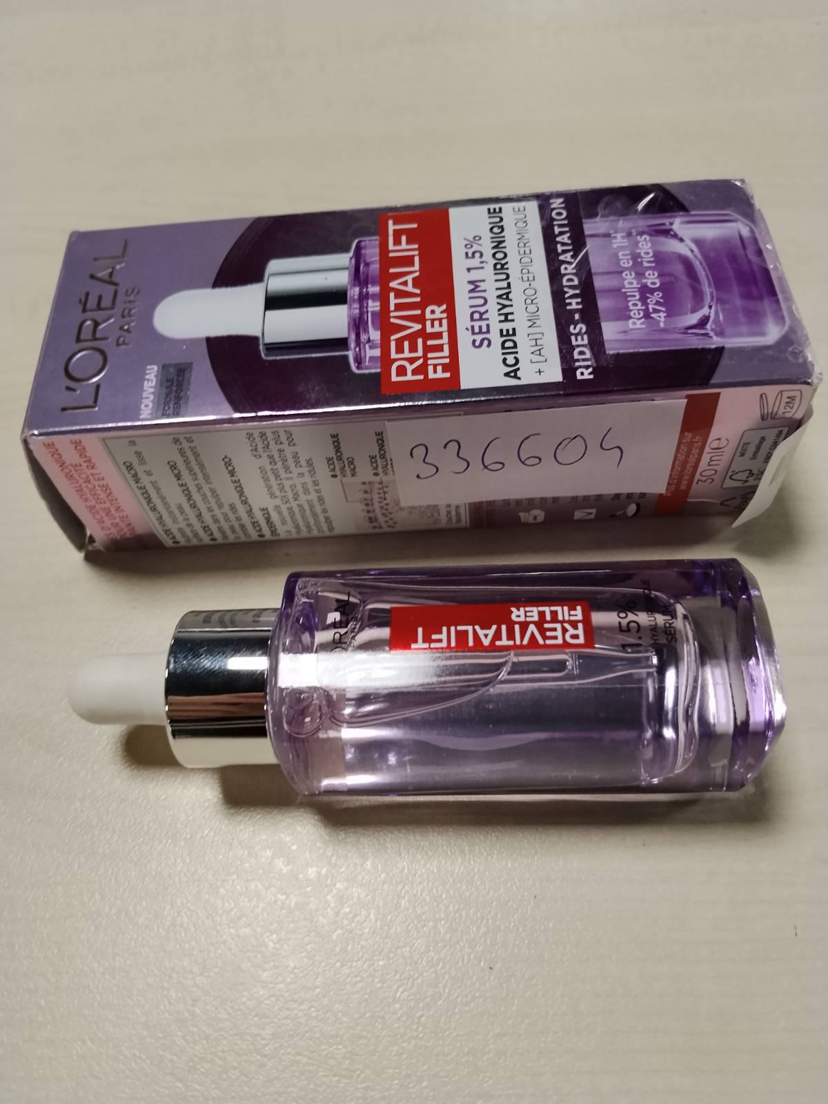 336604 - L'OREAL PARIS Revitalift Filler Serum Anti-Rrudha me Acid Hialuronik të Koncentruar 30ml
