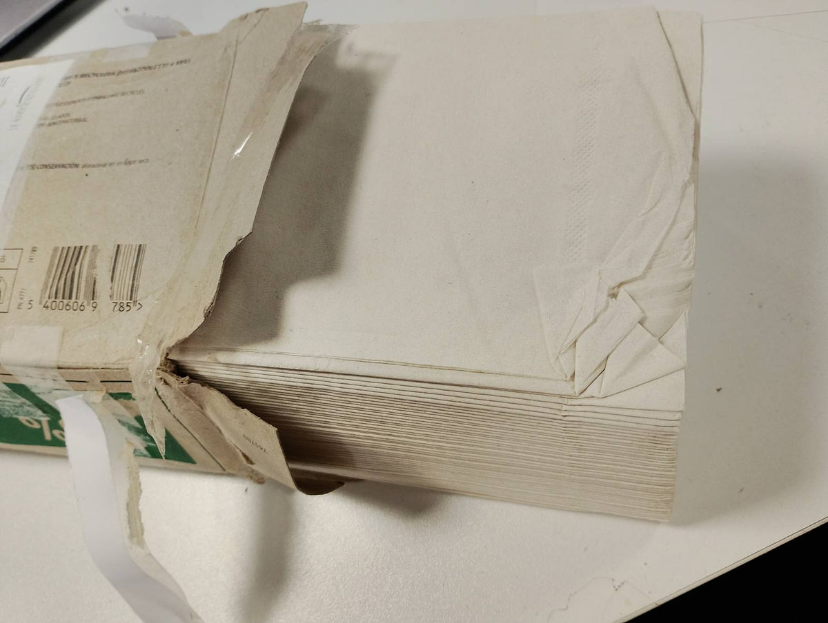 336831 - AMAZON Peceta letre 100% të ricikluara me 4 shtresa, 1200 copë (12 pako me nga 100 copë secila)