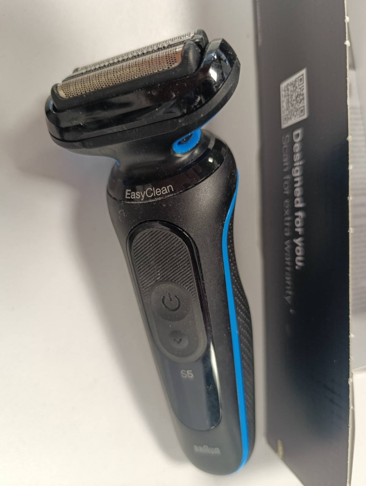 335788 - BRAUN Makinë rroje elektrike Series 5, 1 aksesor, model 52-B1600s, ngjyra blu