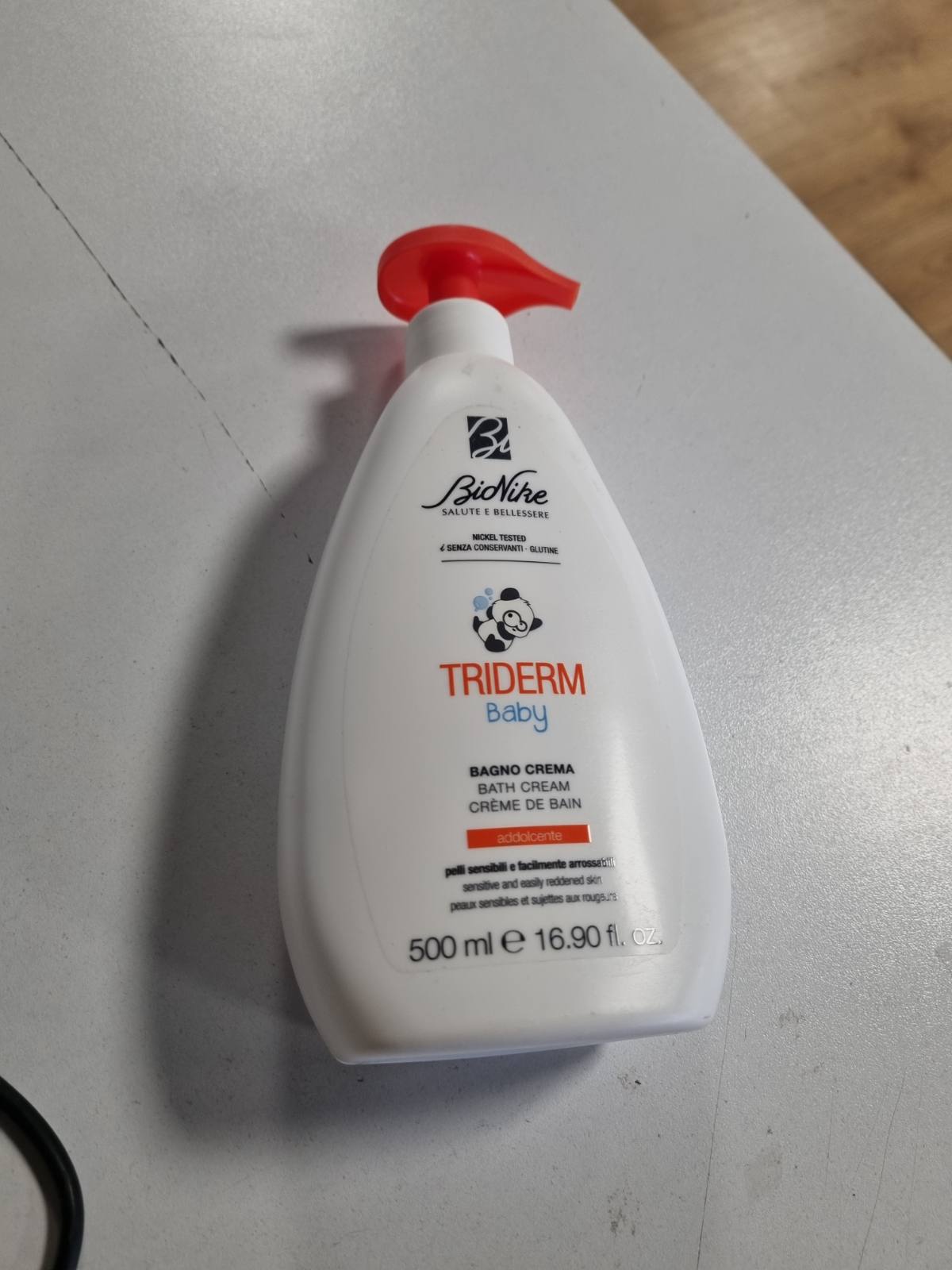337068 - BIONIKE Krem Banje Qetësues për Fëmijë Triderm, 500 ml