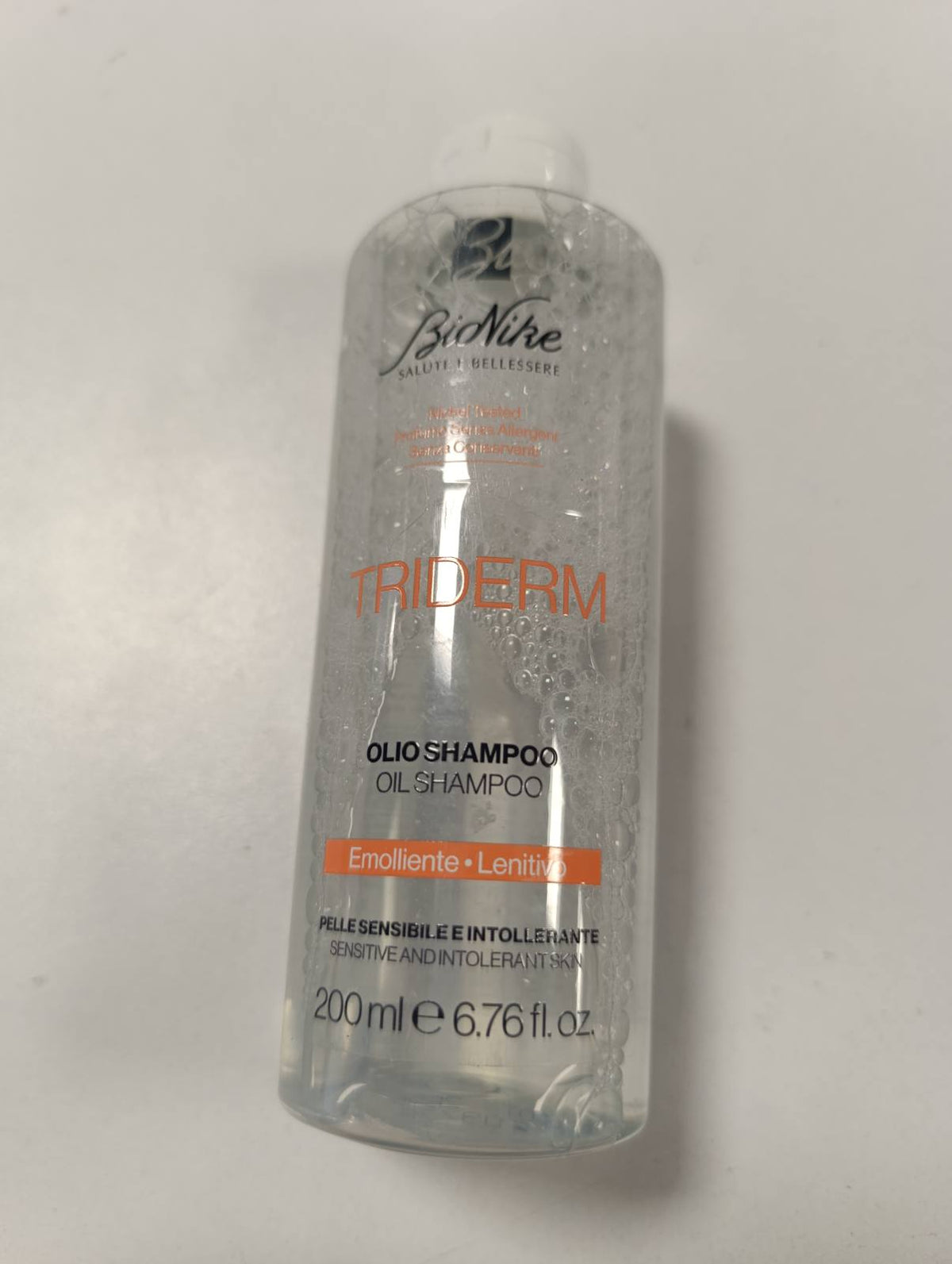 336935 - BIONIKE Tridem - Shampo me vaj zbutës dhe qetësues për flokë të brishtë, 200 ml