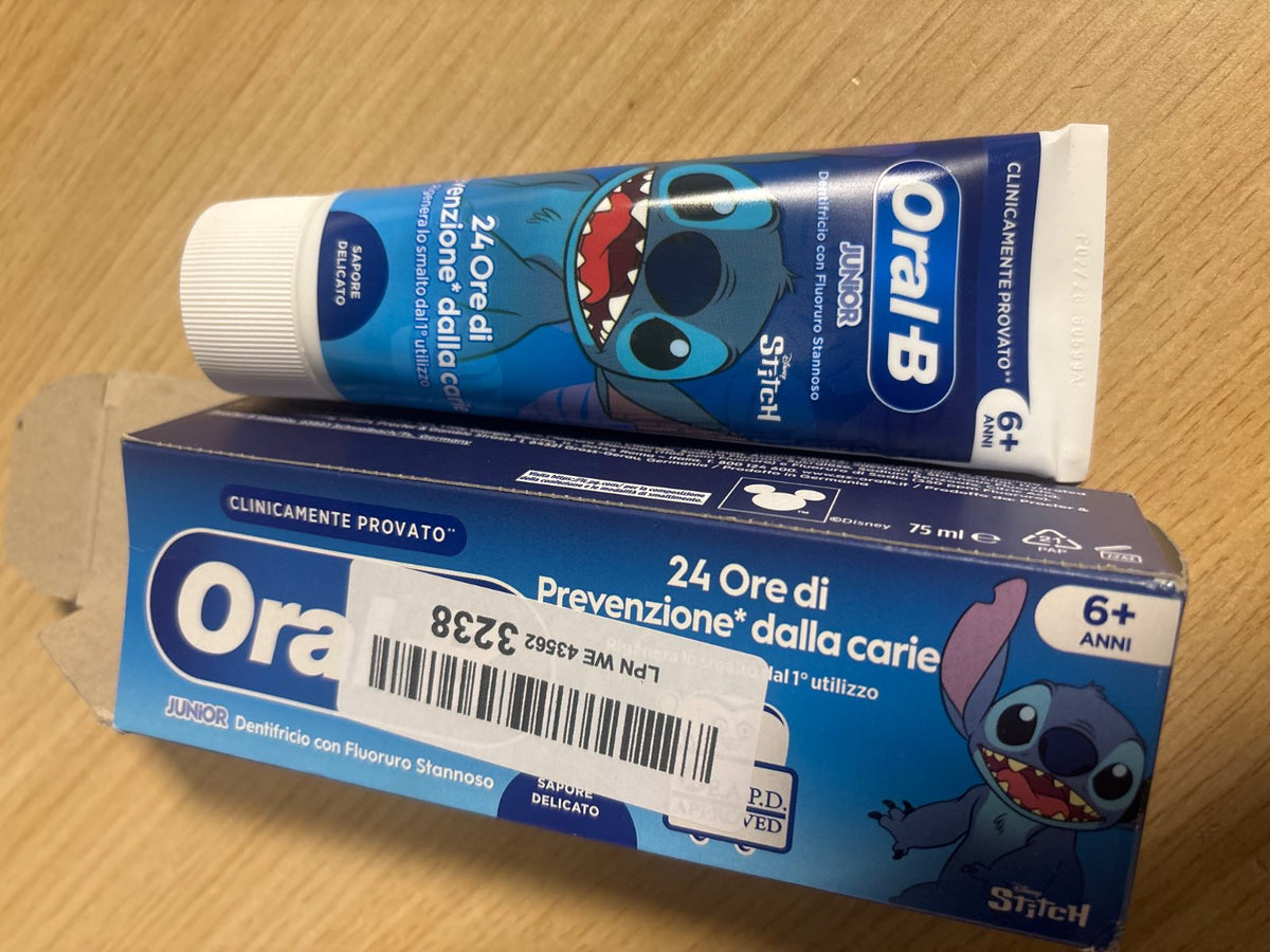 336210 - ORAL-B Pastë dhëmbësh Pro Junior, 1 cope 75ml, për fëmijë 6 vjeç e lart, Madhësi e përshtatshme