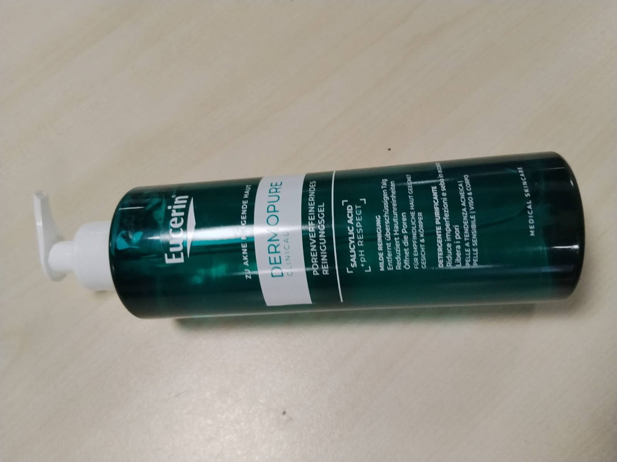 311645 - EUCERIN Xhel Pastrues DermoPure Clinical Purifying 400 ml, për fytyrën dhe trupin