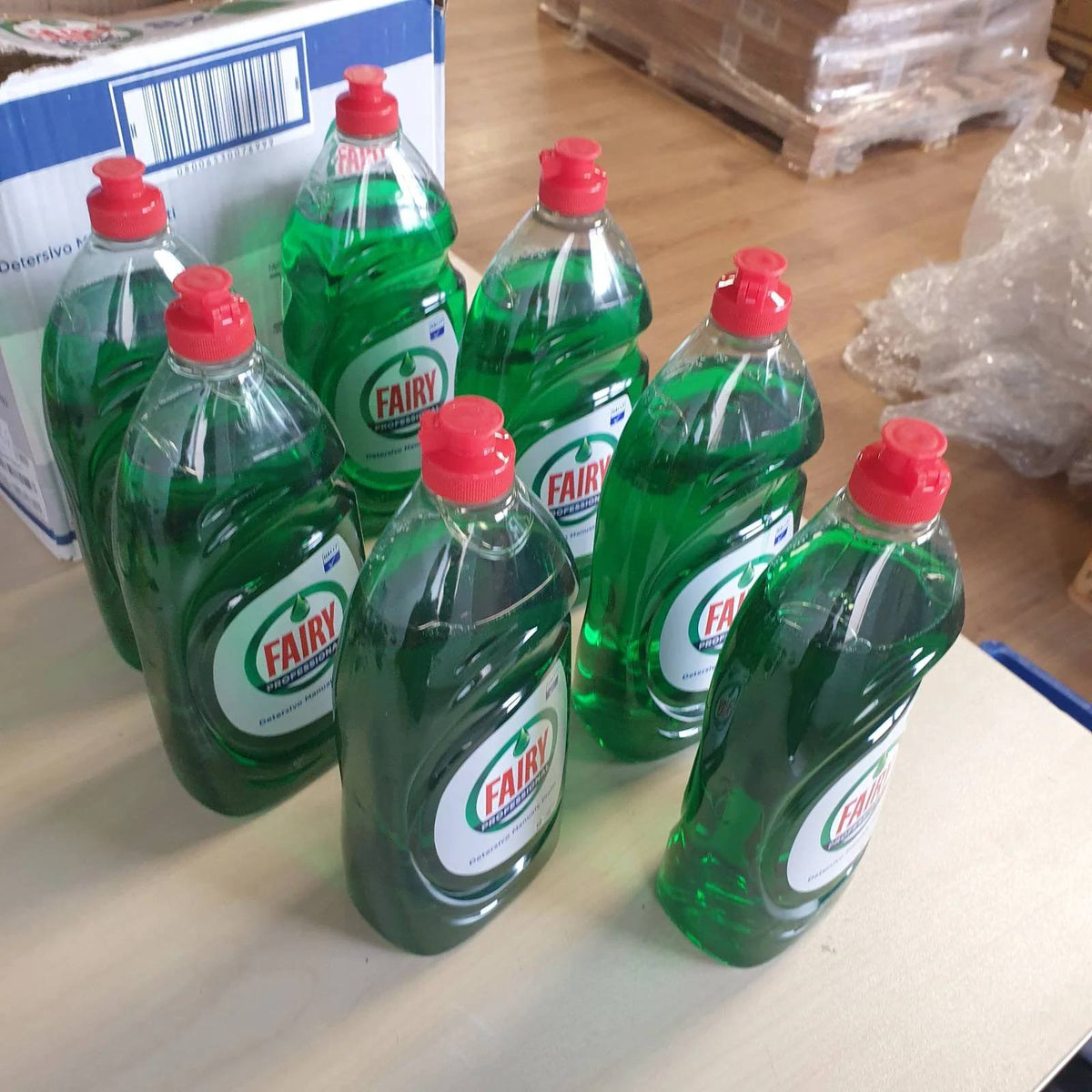 311445 - FAIRY Detergjent i lëngshëm origjinal, 1050 ml, x7, Lan deri në 50,000 enë, 100% efektiv në njollat e yndyrës, në përputhje me HACCP