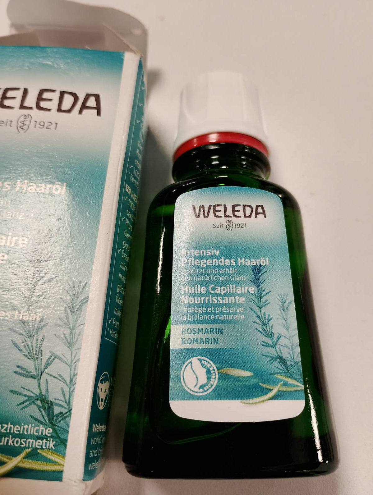 312050 - WELEDA Vaj ushqyes për flokë të thatë dhe kundër majave të ndara, 50 ml