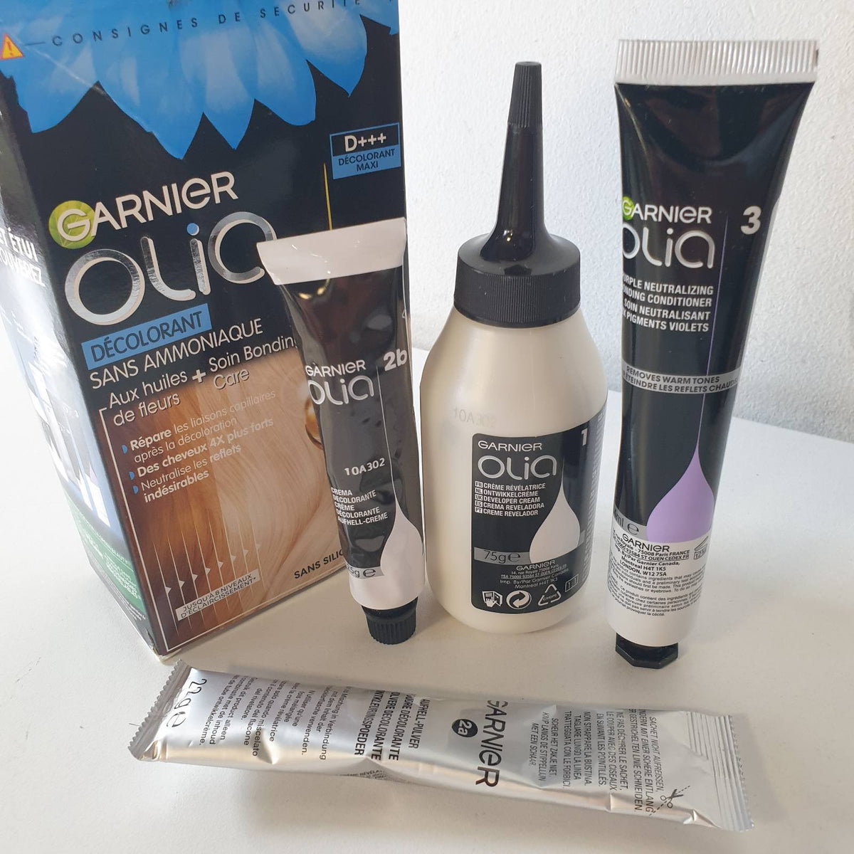 311794 - GARNIER Olia - Ngjyrë e përhershme me bazë vaji pa amoniak, bjonde