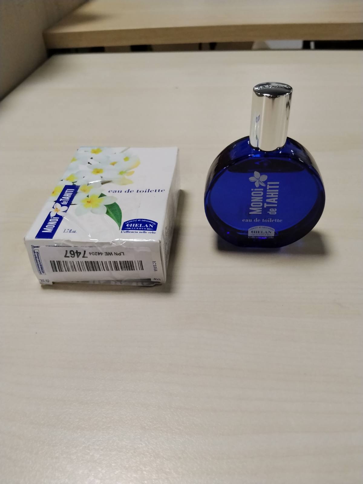 311419 - HELAN Monoi de Tahiti Parfum për Femra, 50 ml, Aromë Lulesh dhe Kokosi