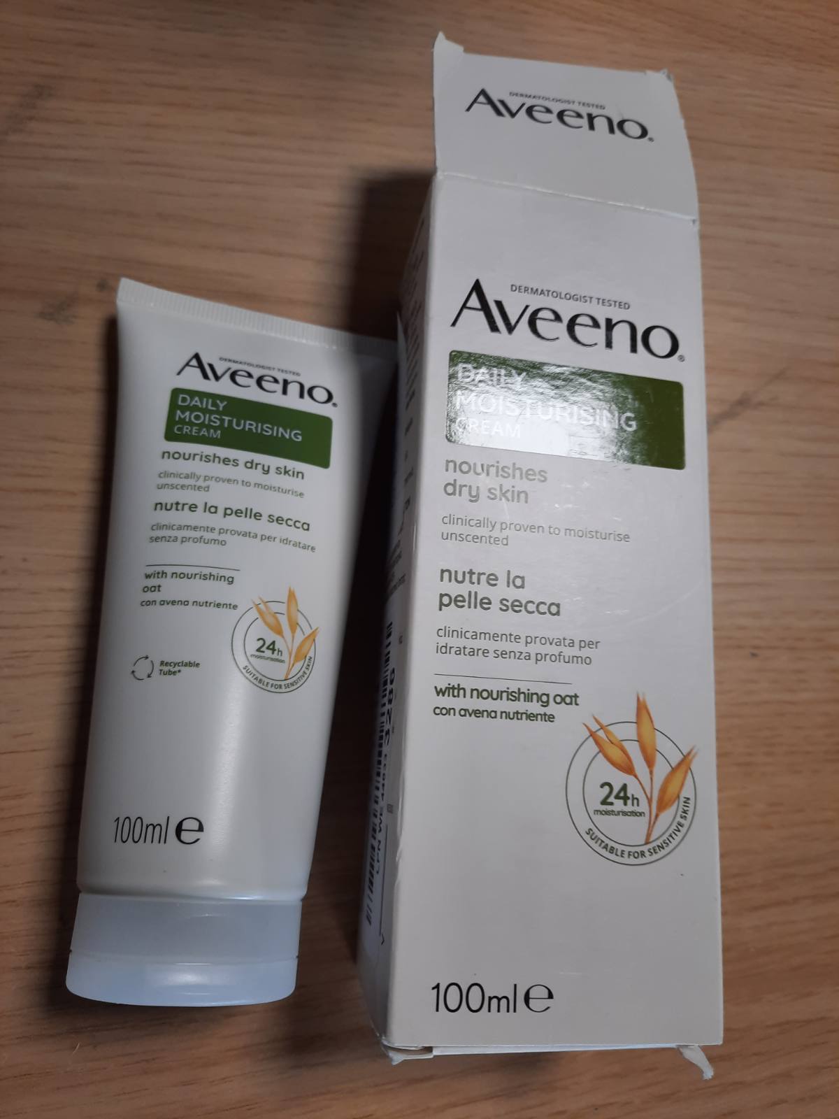 336879 - AVEENO Krem hidratues ditor, 100 ml, hidratim 48-orësh