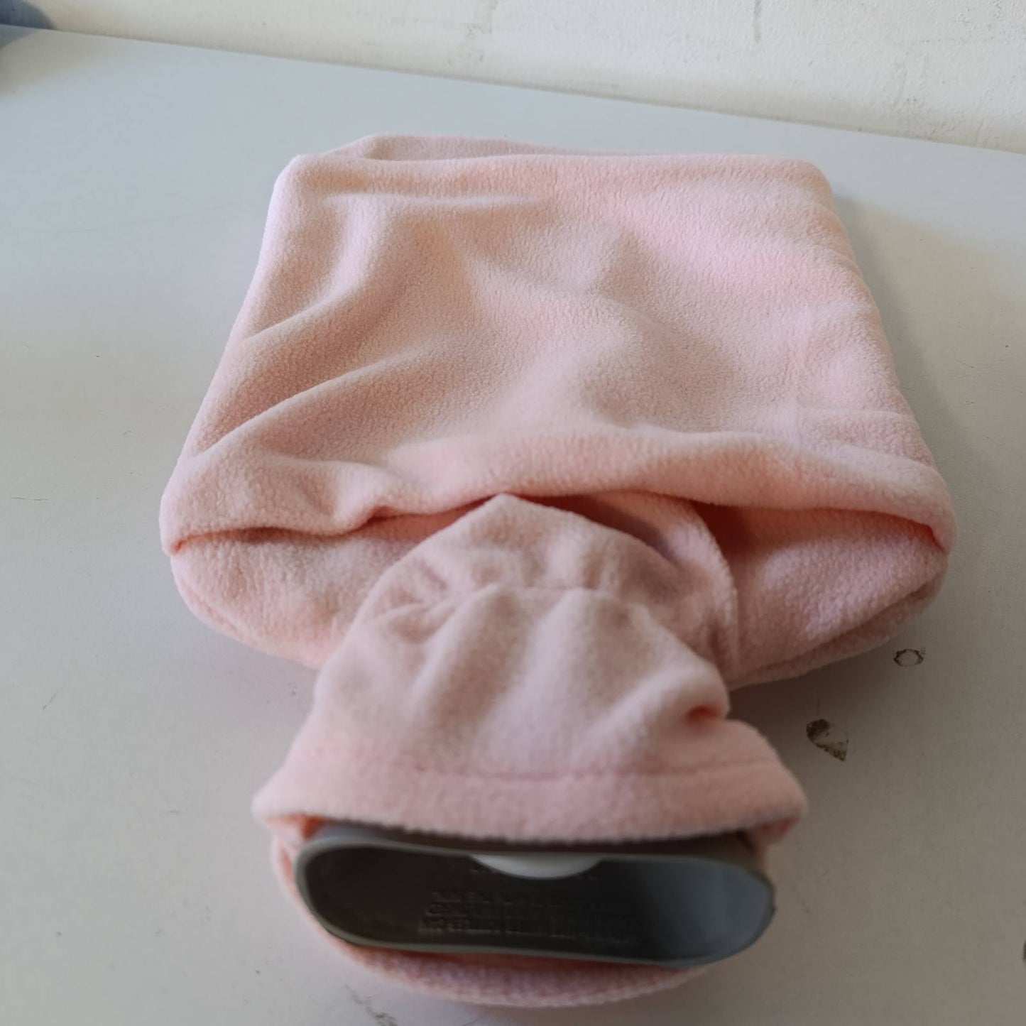 275931 - MUPAS - Shishe uji e ngrohtë me mbulesë leshi – Shishe e madhe 2L e papërshkueshme nga rrjedhjet – Shishe e butë uji e ngrohtë me xhep kangur – Qese uji e ngrohtë për fëmijë dhe të rritur - Rozë