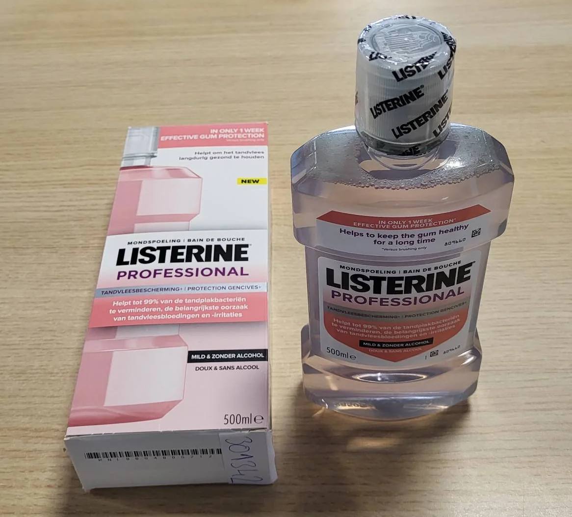 301342 - Listerine Professional Gum Protection + – Larës goje pa alkool 500 ml