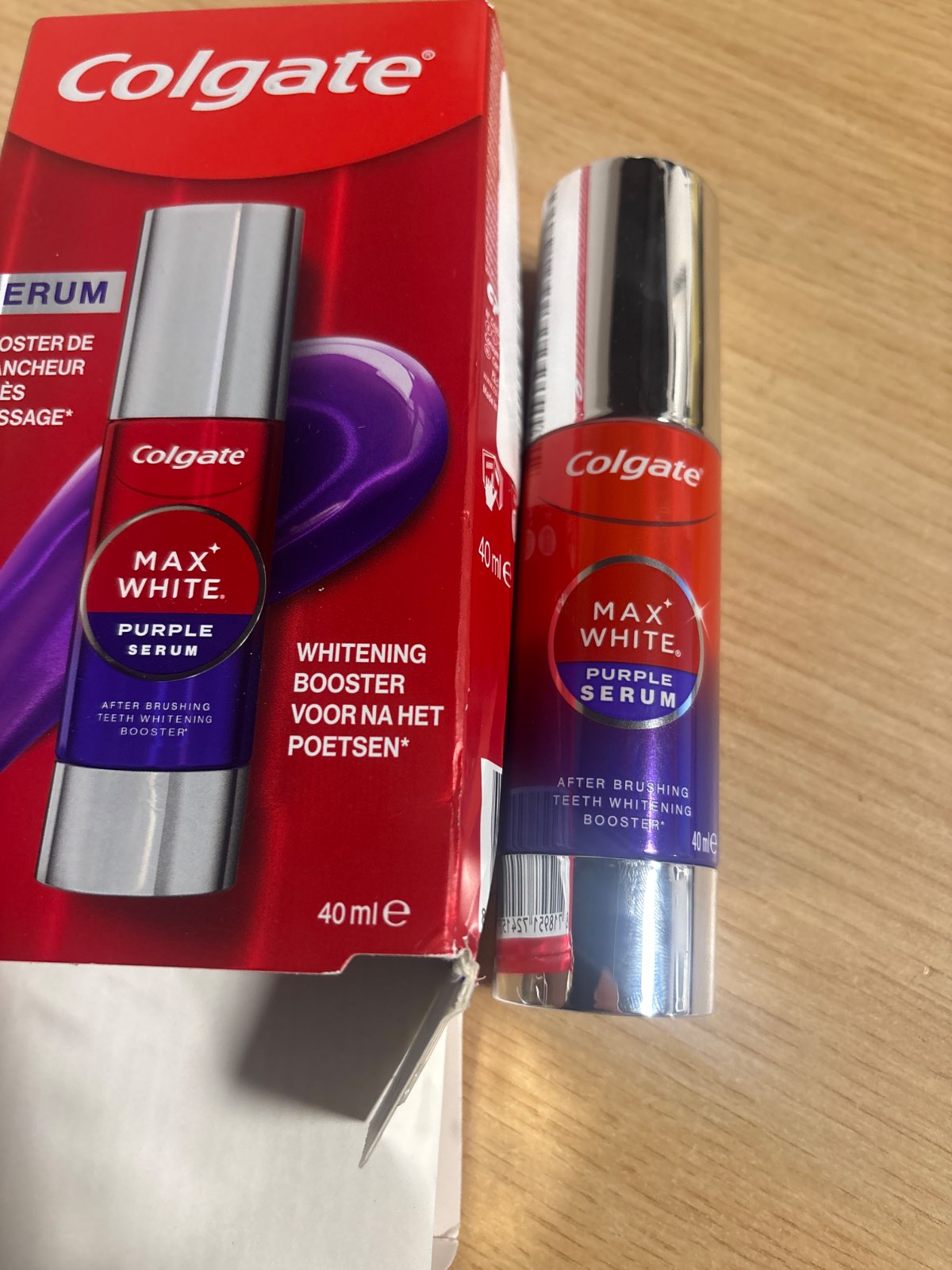295262 - Serum për bardhësinë e dhëmbëve Colgate Max White Purple, 40 ml