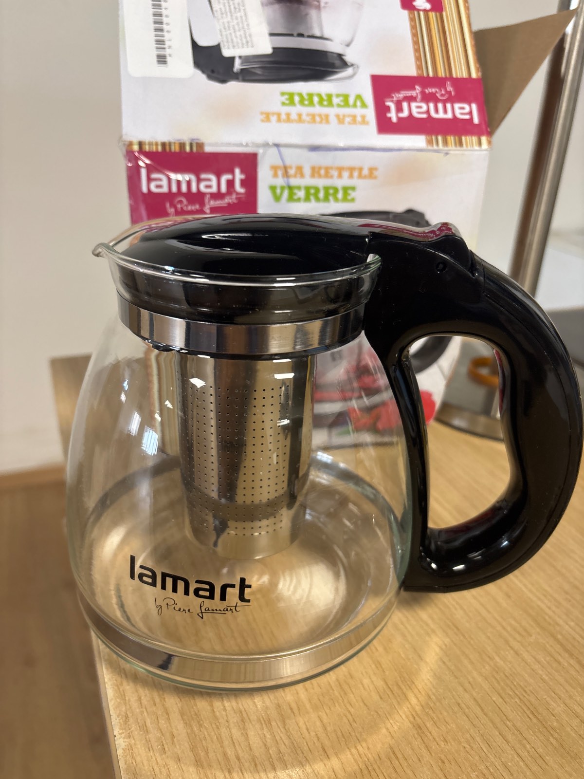 281012 - Çajnik Lamart LT7027, i zi, 1.5 L