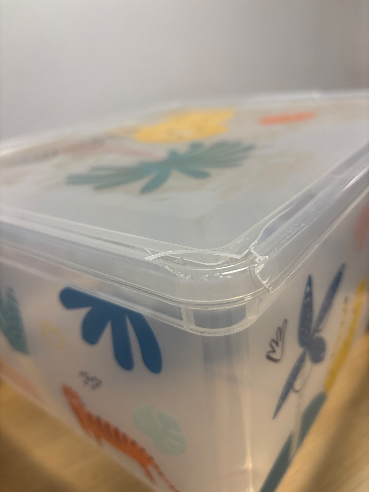 281010 - Kuti organizuese Keter C Box Style Wild Animals, 18L, plastike, shumëngjyrëshe