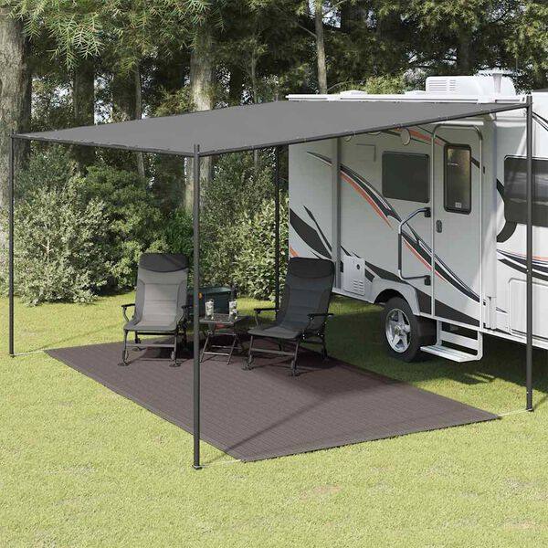 334496 - vidaXL Qilim për Kamping 250x350 cm Ngjyrë Antraciti