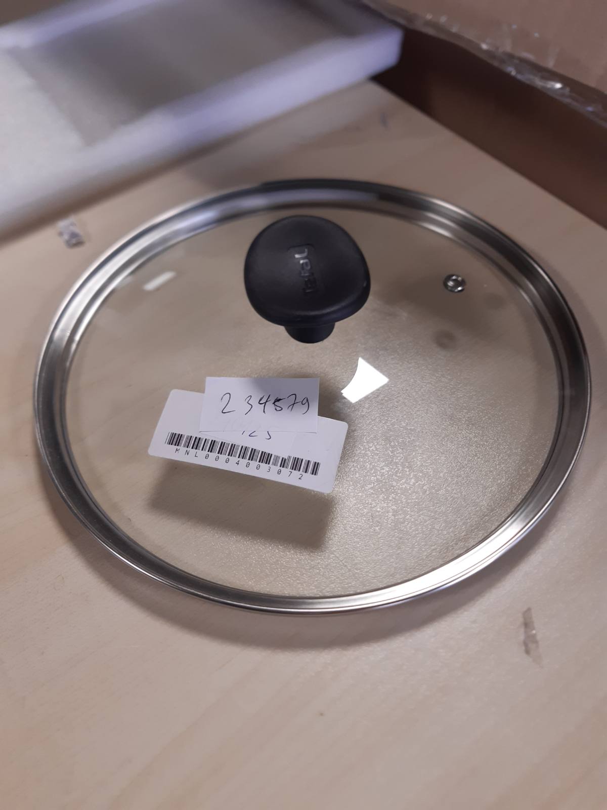 234579 HEVSTIL kapak universal për tenxhere, tiganë dhe tava, kapak xhami transparent 9 inç / 9.1 in me dorezë silikoni rezistente ndaj nxehtësisë