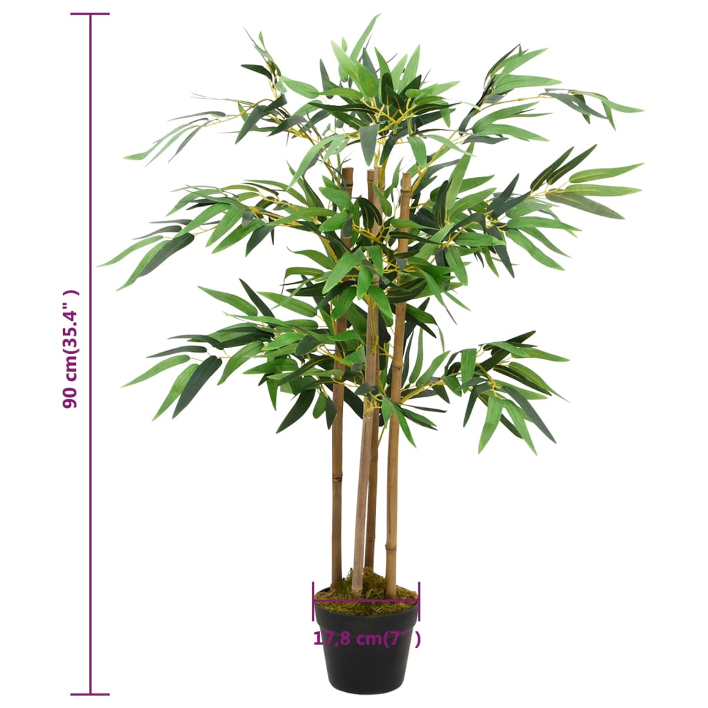 270059 - vidaXL Bimë Artificiale Bambuje me Degëza me Vazo 90 cm