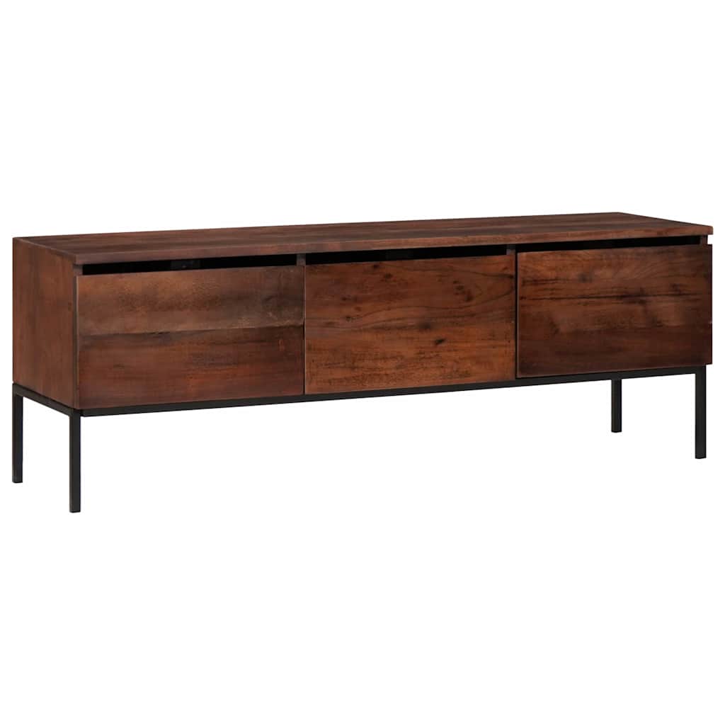 333332 - VIDA XL Kabinet TV ngjyrë kafe mjalti 110 x 30 x 36 cm Dru akacie i fortë