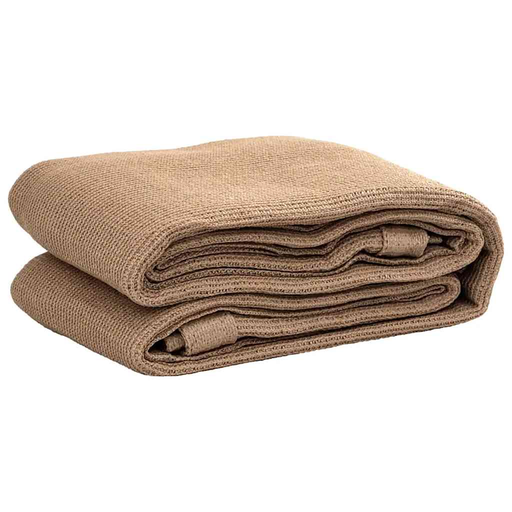 141573 - vidaXL Tapet për tendë (zeltteppich), taupe, 300×400 cm