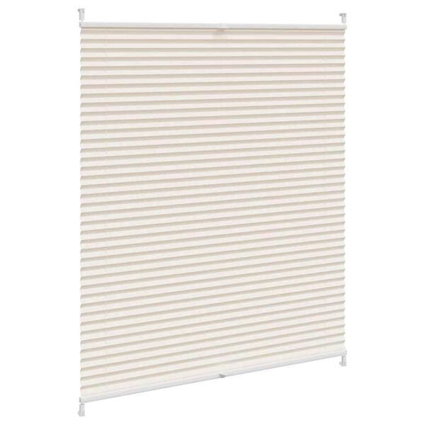 333311 - VIDAXL Plissee Faltrollo Rollo Plisseerollo 100x150cm Krem