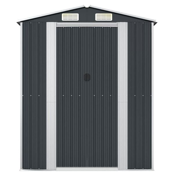 334113 - VIDA XL Kasolle Kopshti Antracit 192x108x223 cm Çelik i Galvanizuar