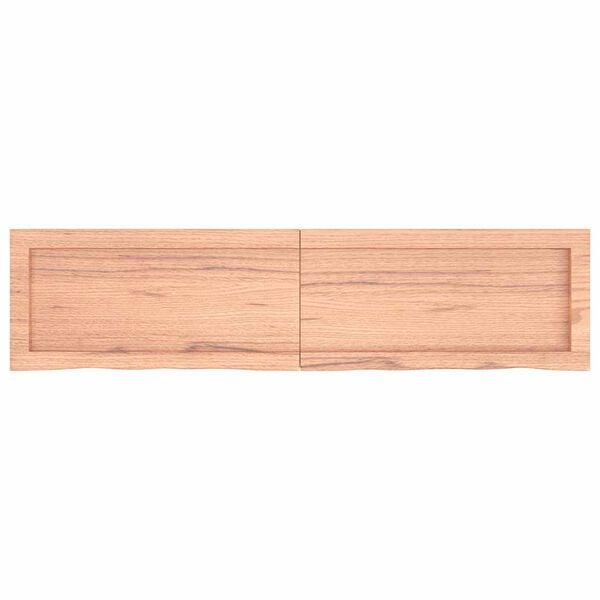 333216 - VIDA XL Raft muri Ngjyrë kafe e çelët 120x30x