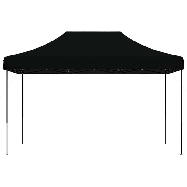 244628 - VIDA XL Tendë festash e palosshme, e zezë 440x292x315 cm