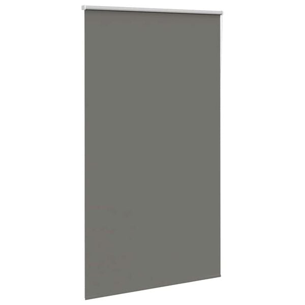 291310 - VIDAXL Perde me Rrotull Blackout Gri 135x230 cm Gjerësia e materialit 131,6 cm Poliester