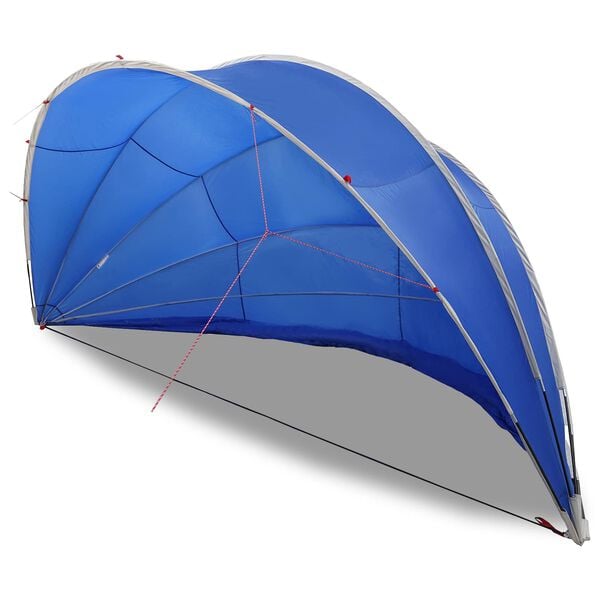 333354 - VIDA XL Kupolë Pishine 592 x 590 x 275 cm Poliester 185T me Veshje PU