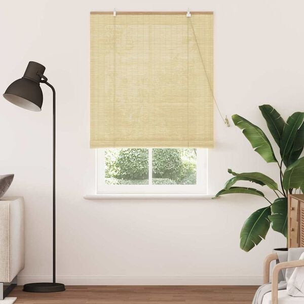 291388 - VIDA XL Perde me Rrotull Natyrale 120 x 220 cm Bambu