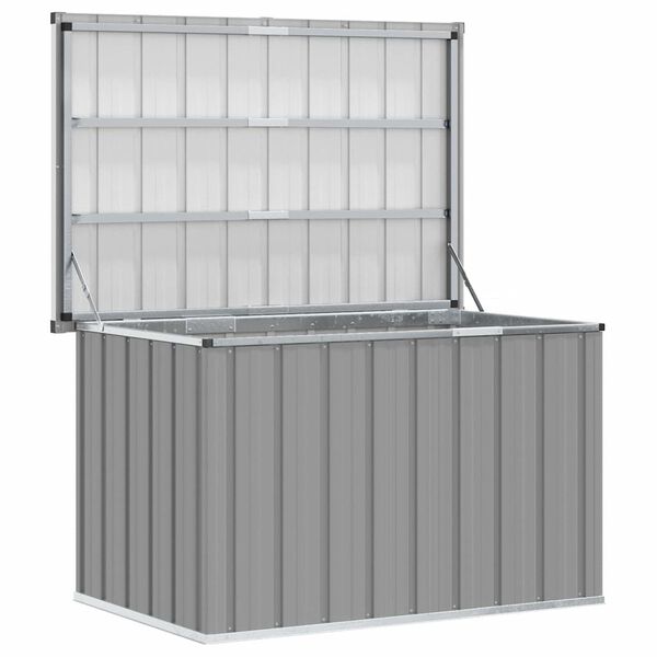 333479 - VIDAXL Kuti Ruajtjeje për Kopsht, Gri 109x67x65 cm