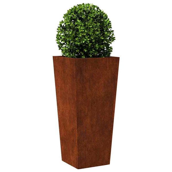 333539 - VIDAXL Vazo Kopshti 35x35x75 cm Çelik i Rezistent ndaj Motit