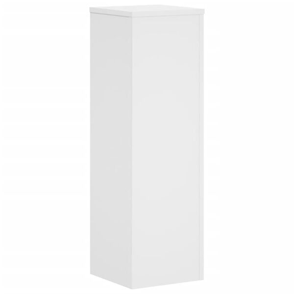 334492 - VIDAXL Mbajtëse Bimësh 2 copë të Bardha 25x25x80 cm Dru i Inxhinieruar