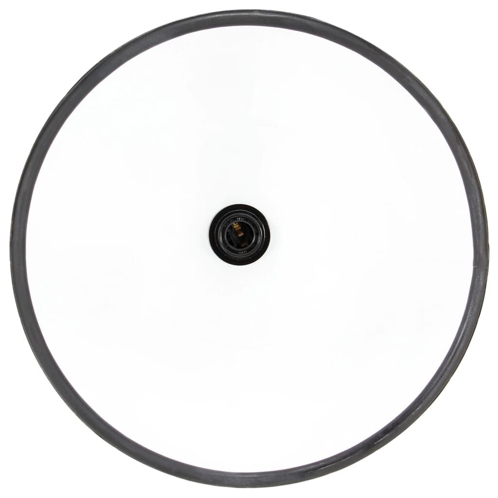 265141 - VIDA XL Llambë Industriale e Varur 25 W E Zezë e Rrumbullakët 40 cm E27