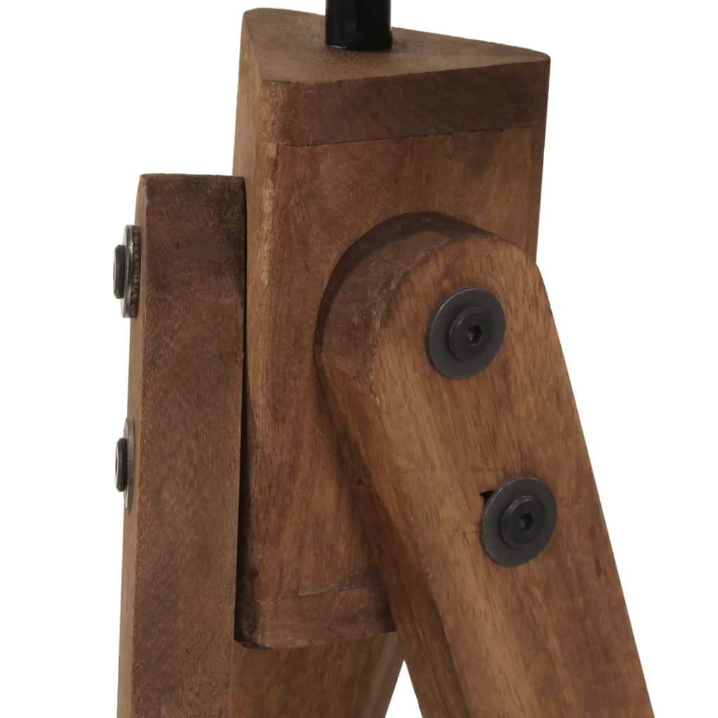 280267 - VIDA XL Llambë dyshemeje 25 W e zezë 45x45x120 cm E27