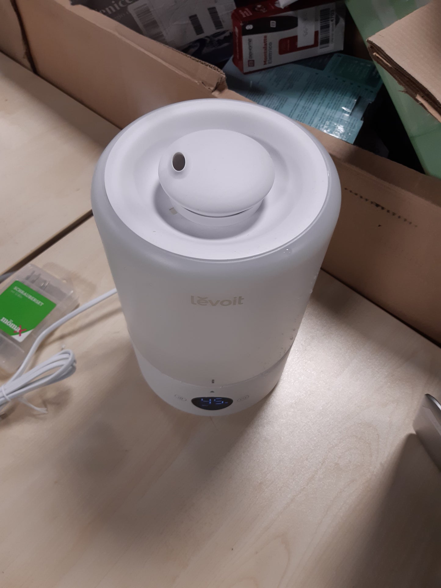 187144 - LEVOIT 200S - Lagështues ultrasonik i dyfishtë, plotësim nga sipër, kapacitet 3L, me mjegull të ftohtë për foshnje/bimë, zgjat për 25 orë, funksionon në ≤28dB, modalitet automatik i qetë, përdor vajra esencialë, pajisje me kohëmatës