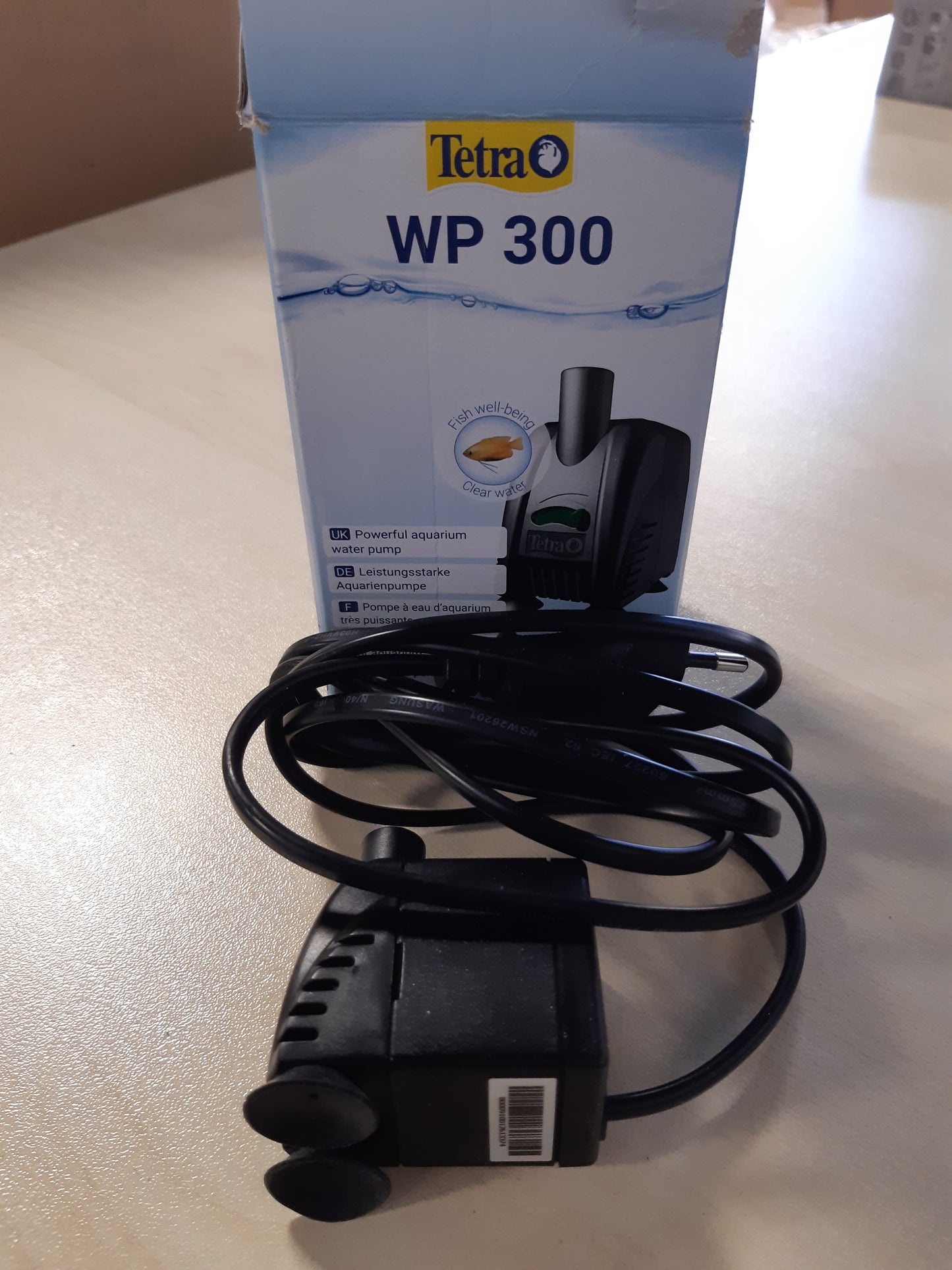 179011 - TETRA WP 300 - Pompë Uji për Akuariume, e Fuqishme, me Kontroll Rrjedhjeje, Kapacitet 10 - 80 Litra