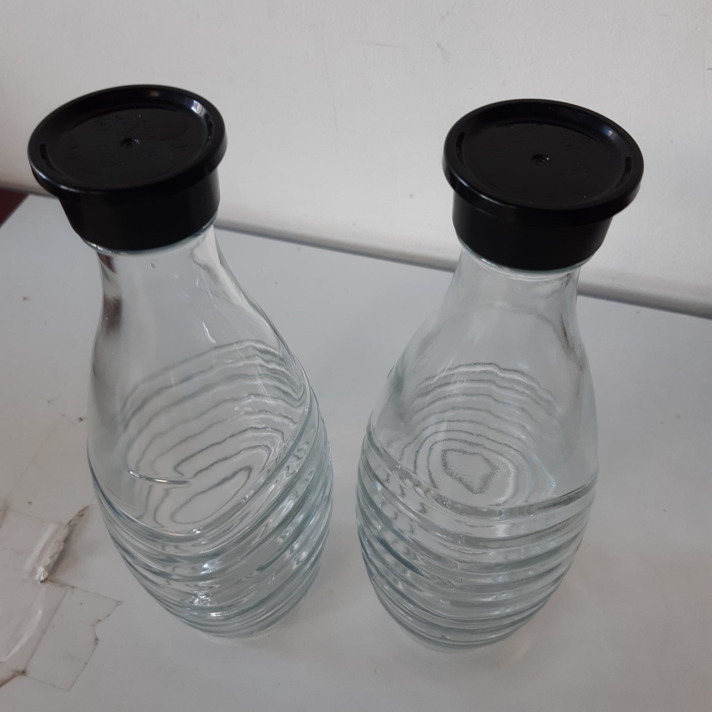 224059 - SODASTREAM Karafë qelqi, transparente, 2 x 0.615 L