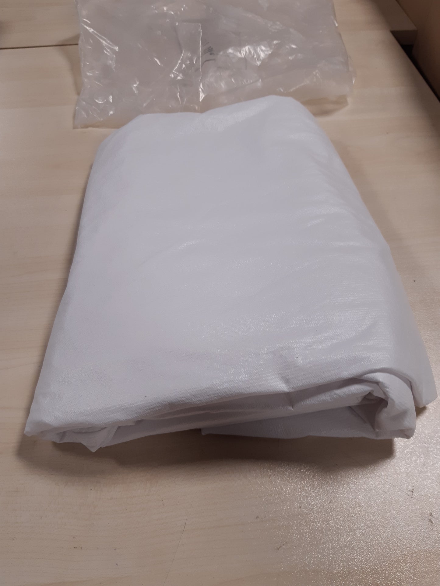 256560 - DREAMZIE - Mbrojtëse dysheku 160x200 cm e papërshkueshme nga uji, e çertifikuar Oeko-Tex, pambuk që merr frymë me 4 cepa elastikë