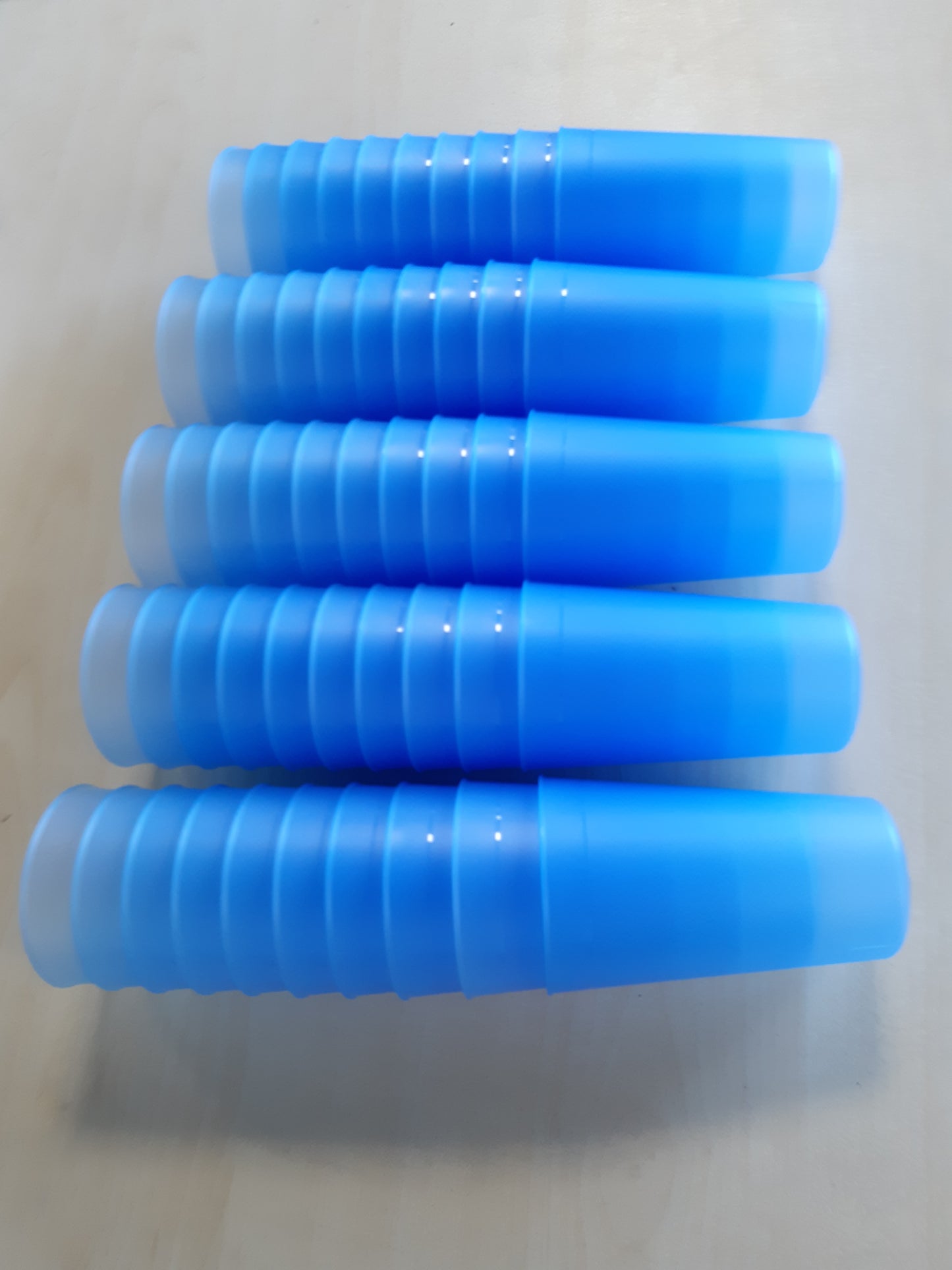216497 - HA MARKET Pako me 50 Gota Blu të Qëndrueshme, kapaciteti 30cl, Plastikë Polipropileni