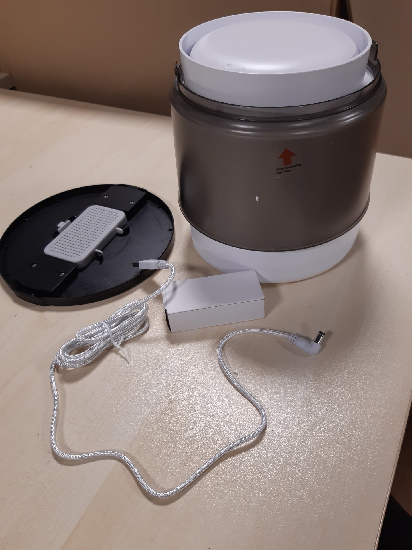 250913 - BEMOONY Dispensues Automatik Ushqimi për Mace, 1-6 Vakte në Ditë, me Kapak Shtypës dhe Funksion Regjistrimi 10s, i Bardhë