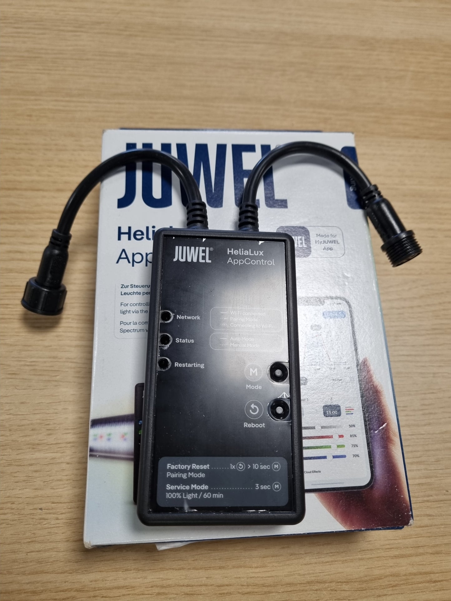 199090 - JUWEL Akuariumi me Kontrolluesin HeliaLux AppControl për Ndriçim me Anë të Aplikacionit MyJUWEL